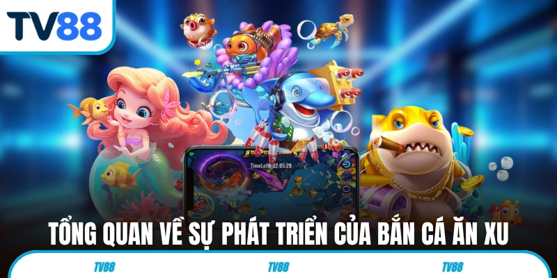 Tổng quan về sự phát triển của dòng game bắn cá ăn xu